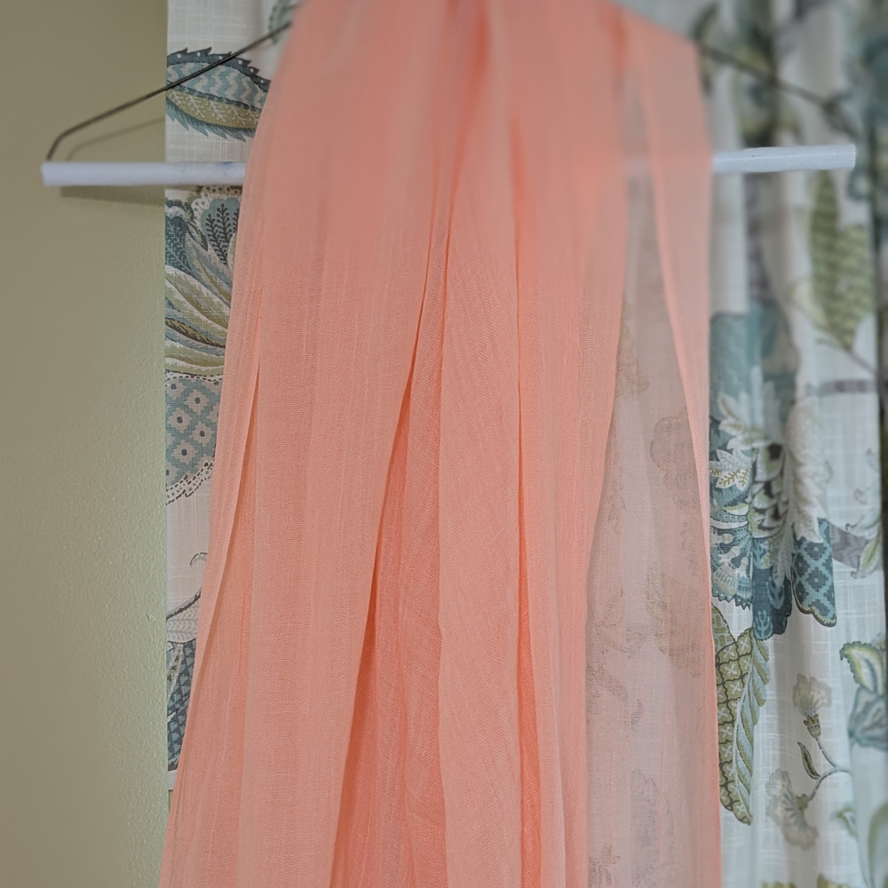 J. Crew Peach Scarf